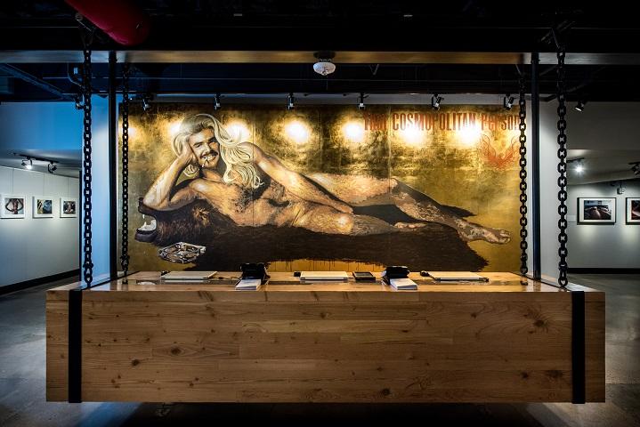 Front desk at FOUND:RE