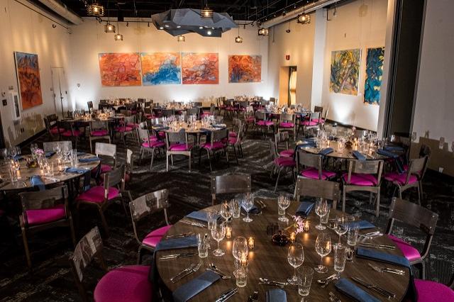 Event space in banquet setup