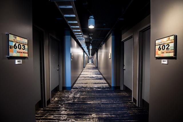 Guest corridor